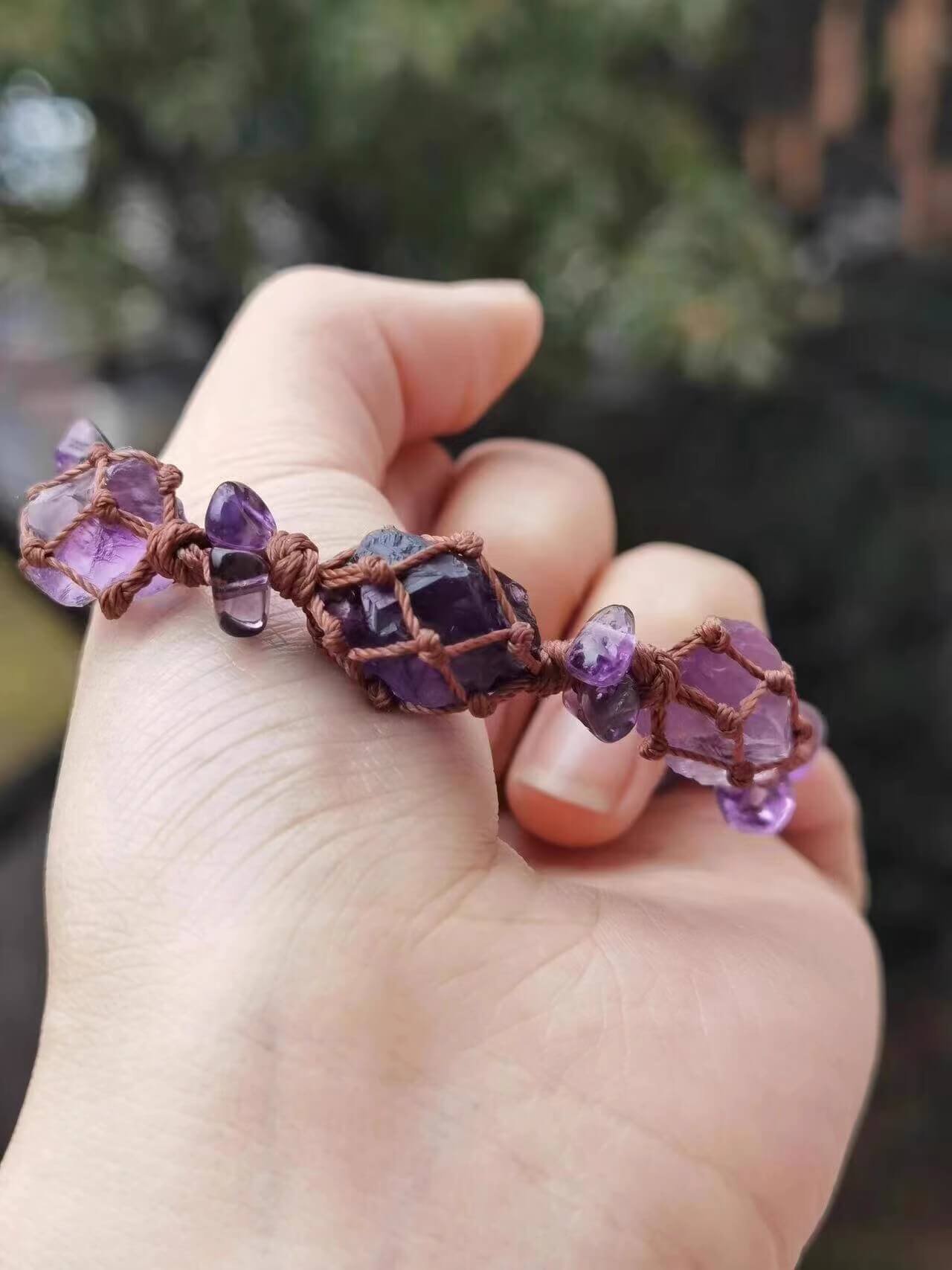 amethyst woven bracelet (3)