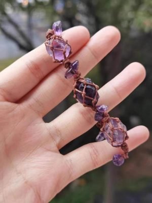amethyst woven bracelet (4)