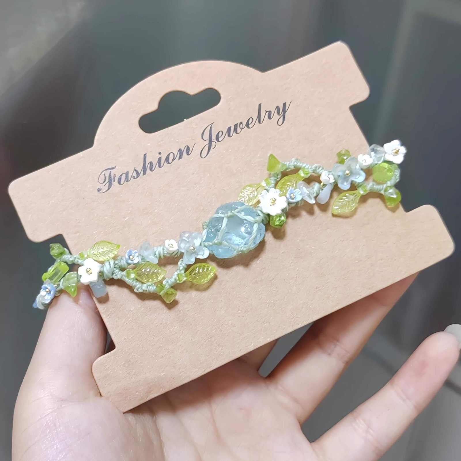 aquamarine macrame bracelet (6)