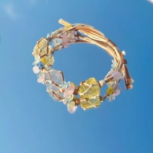 delicate macrame woven stone bracelet (4)