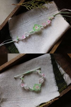 flower macrame bracelet (2)
