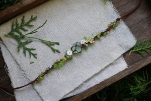 green fluorite forest fairy bracelet (3)