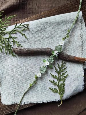 green fluorite macrame bracelet (2)