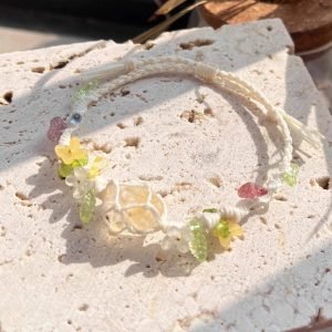 woven citrine crystal bracelets (5)