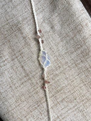 opal knitted bracelet