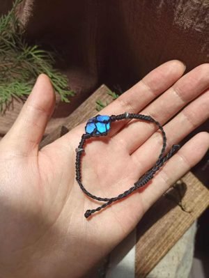 blue flash Labradorite Bracelet
